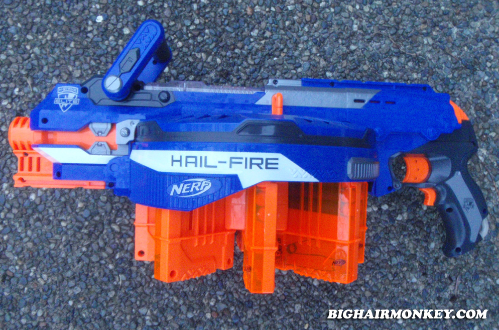 nerf elite hail fire blaster